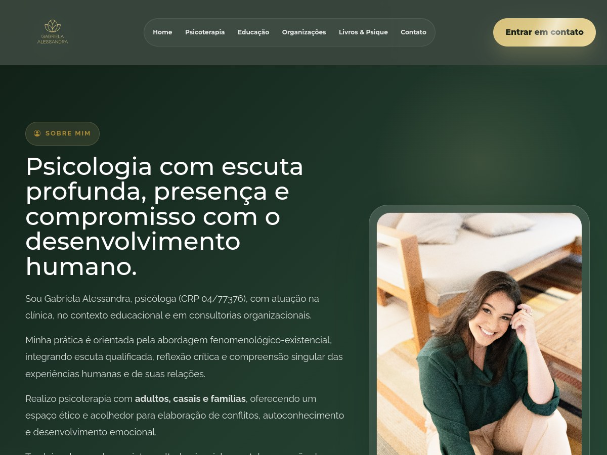 Gabriela Alessandra Psicóloga