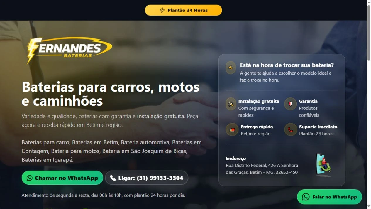 Fernandes Baterias